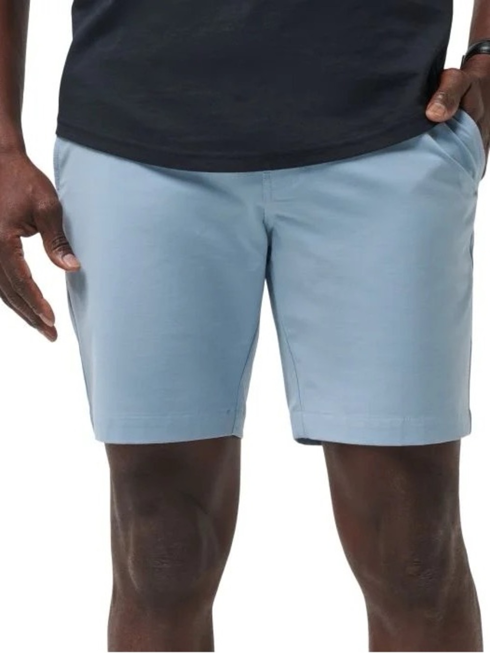 Mens Travis Mathew Tech Chino Short In Ash Blue